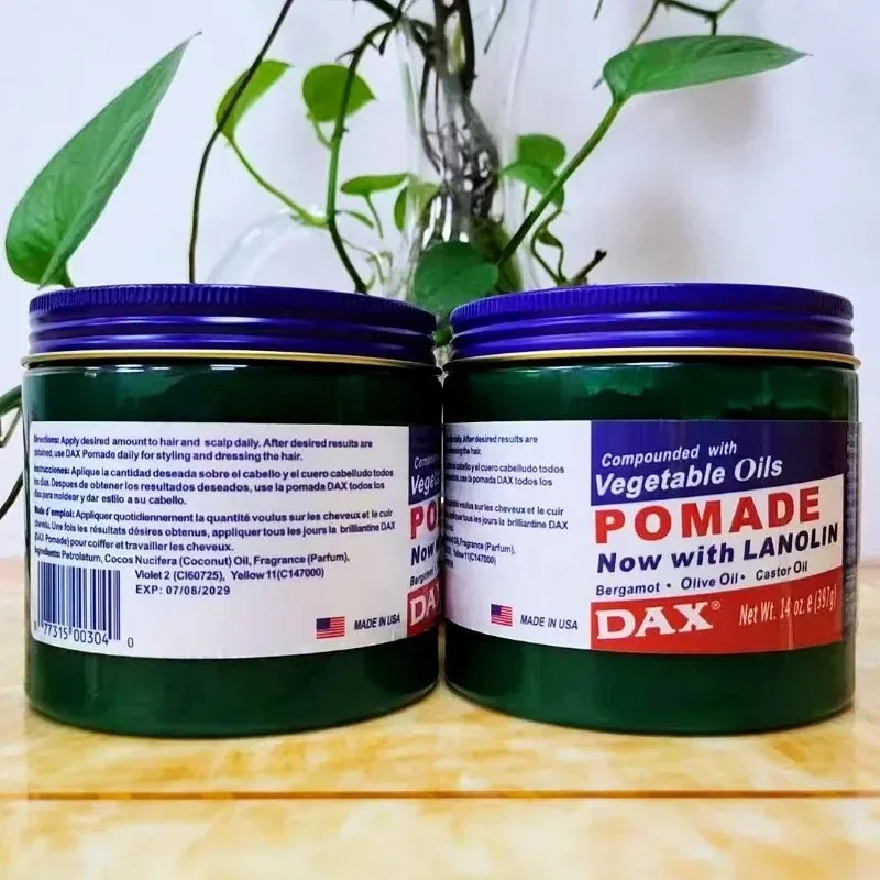 Hair Care Vegetables - 397ml DAX Bitkisel Yağlar Pomad Saç