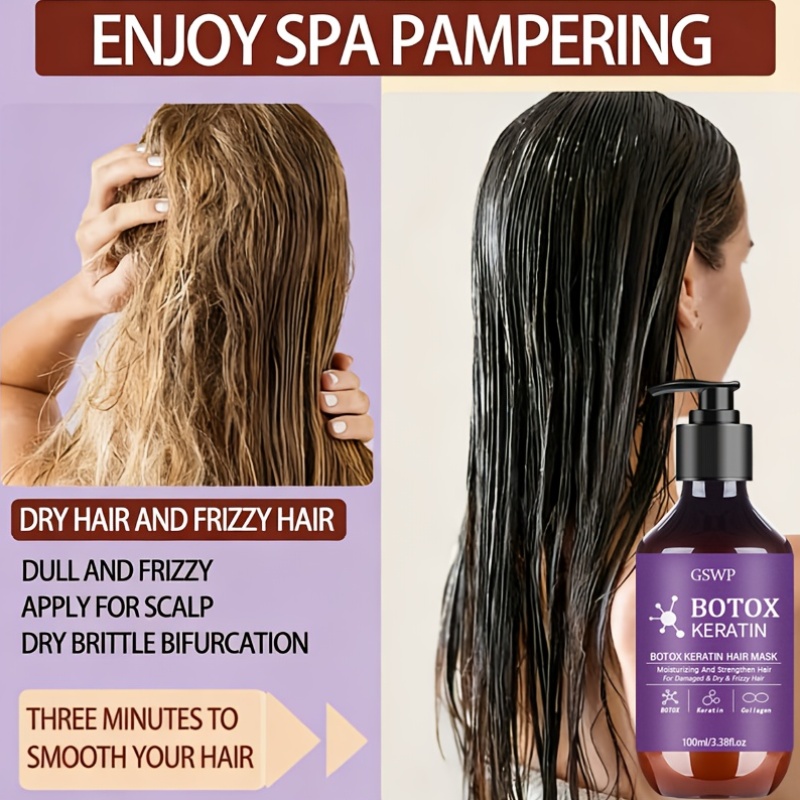 GSWP Botox Keratin Saç Maskesi - Bond Repair Shampoo incelemesi ve fiyatı