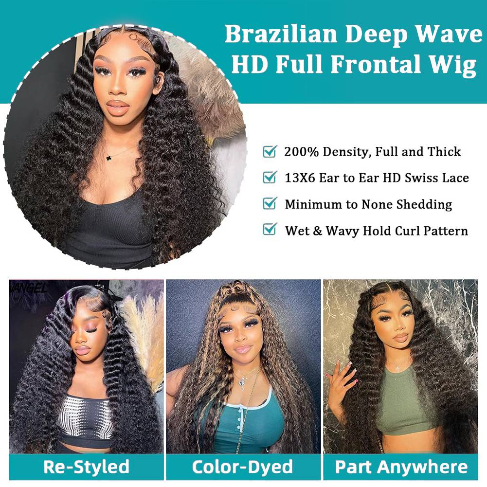 40 46 İnç Derin Dalga 13x6 13x - Lace Front Wig incelemesi ve fiyatı