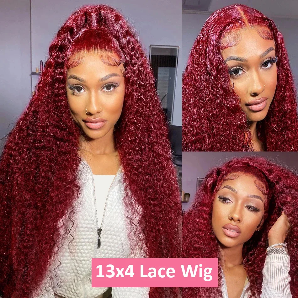 200 Yoğunluklu Bordo Derin Dal - Lace Front Wig incelemesi ve fiyatı